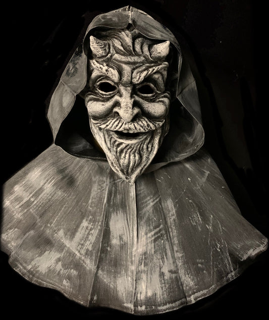 Mask- Cemetery Statuary Devil