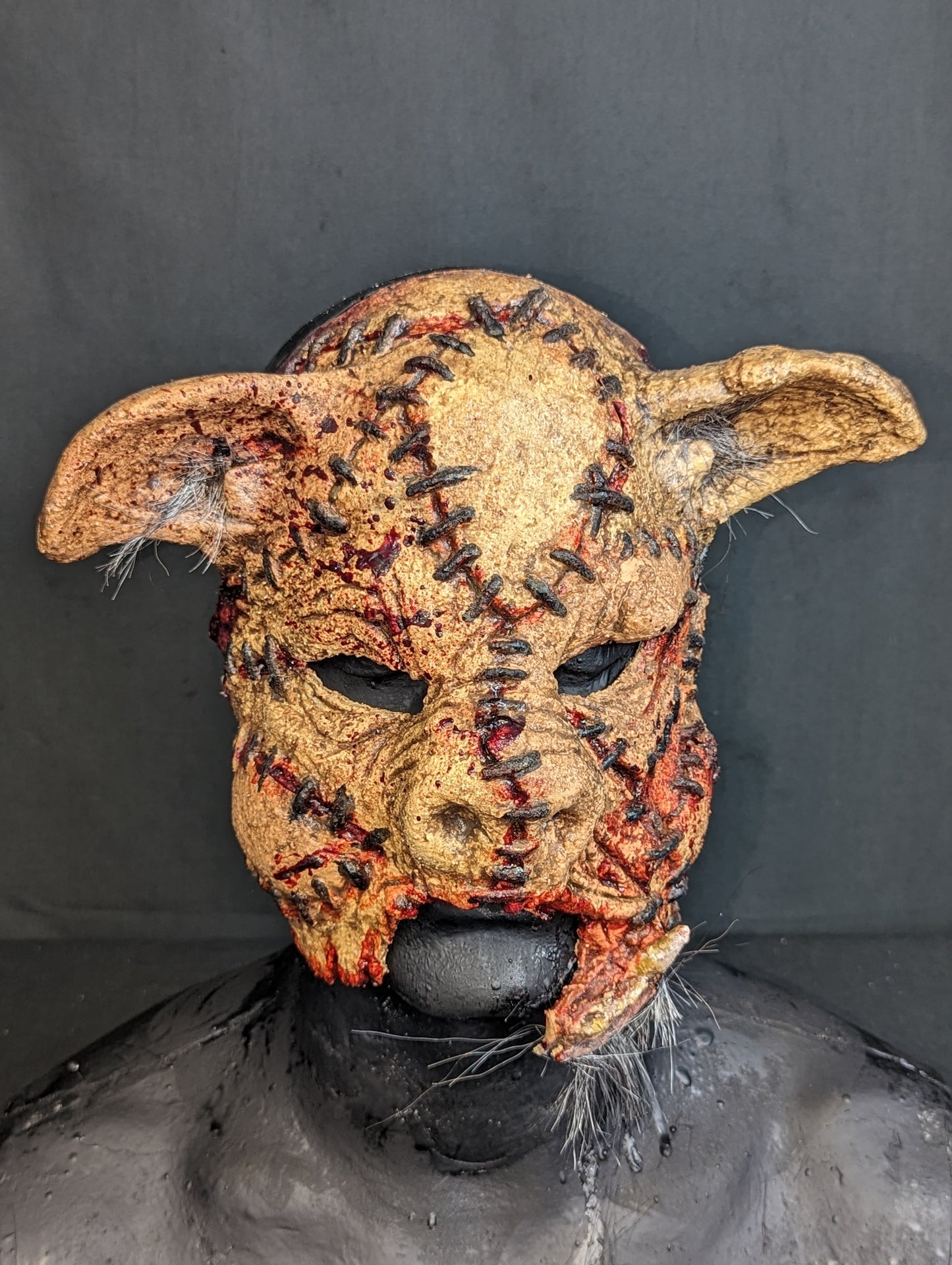 4 Pack Masks- Bunny, Pig, Goat & Killer