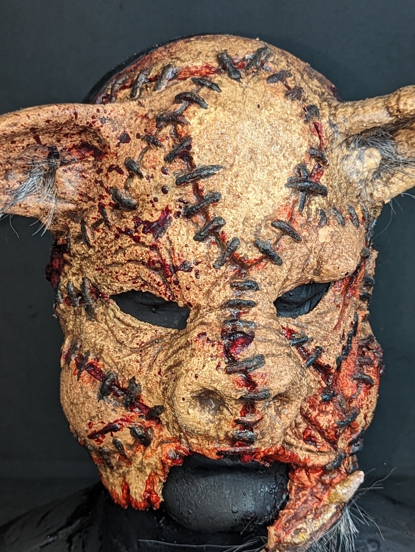 4 Pack Masks- Bunny, Pig, Goat & Killer