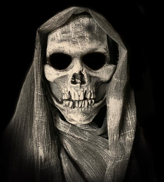 Mask- Cemetery Statuary Reaper